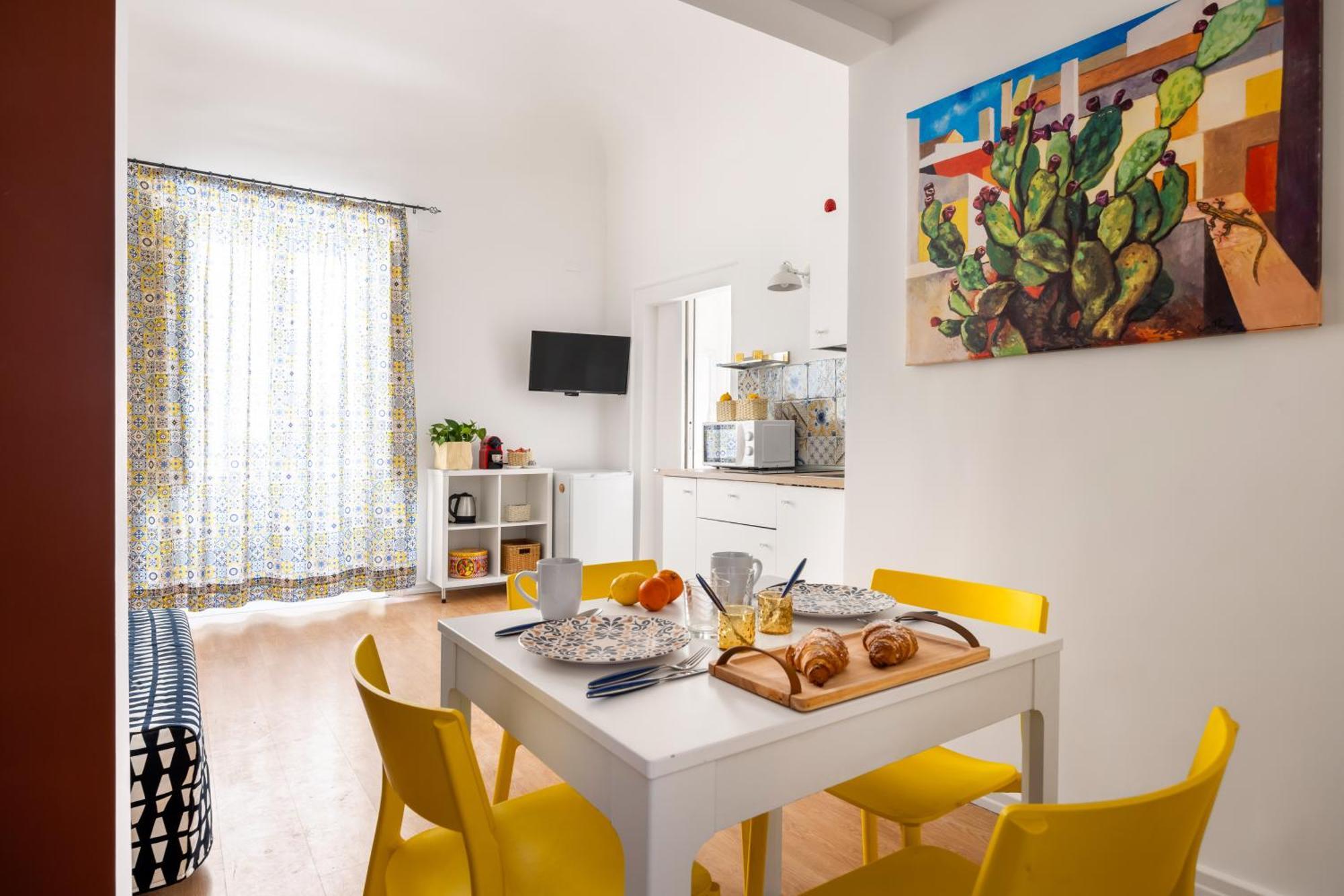 Agata E Rosalia 2 Bedroom Flat At The Quattro Canti Palermo Kültér fotó