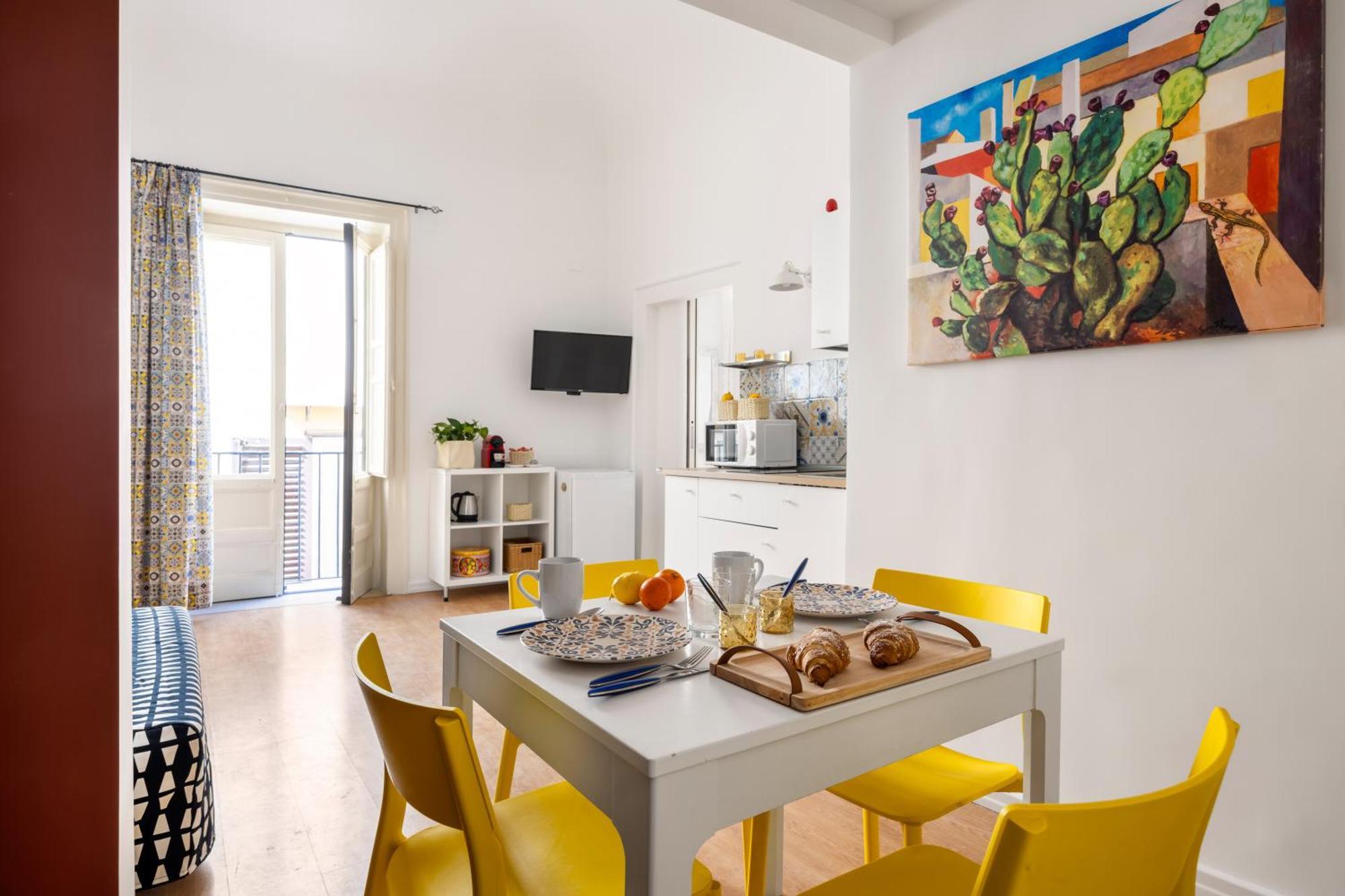 Agata E Rosalia 2 Bedroom Flat At The Quattro Canti Palermo Kültér fotó