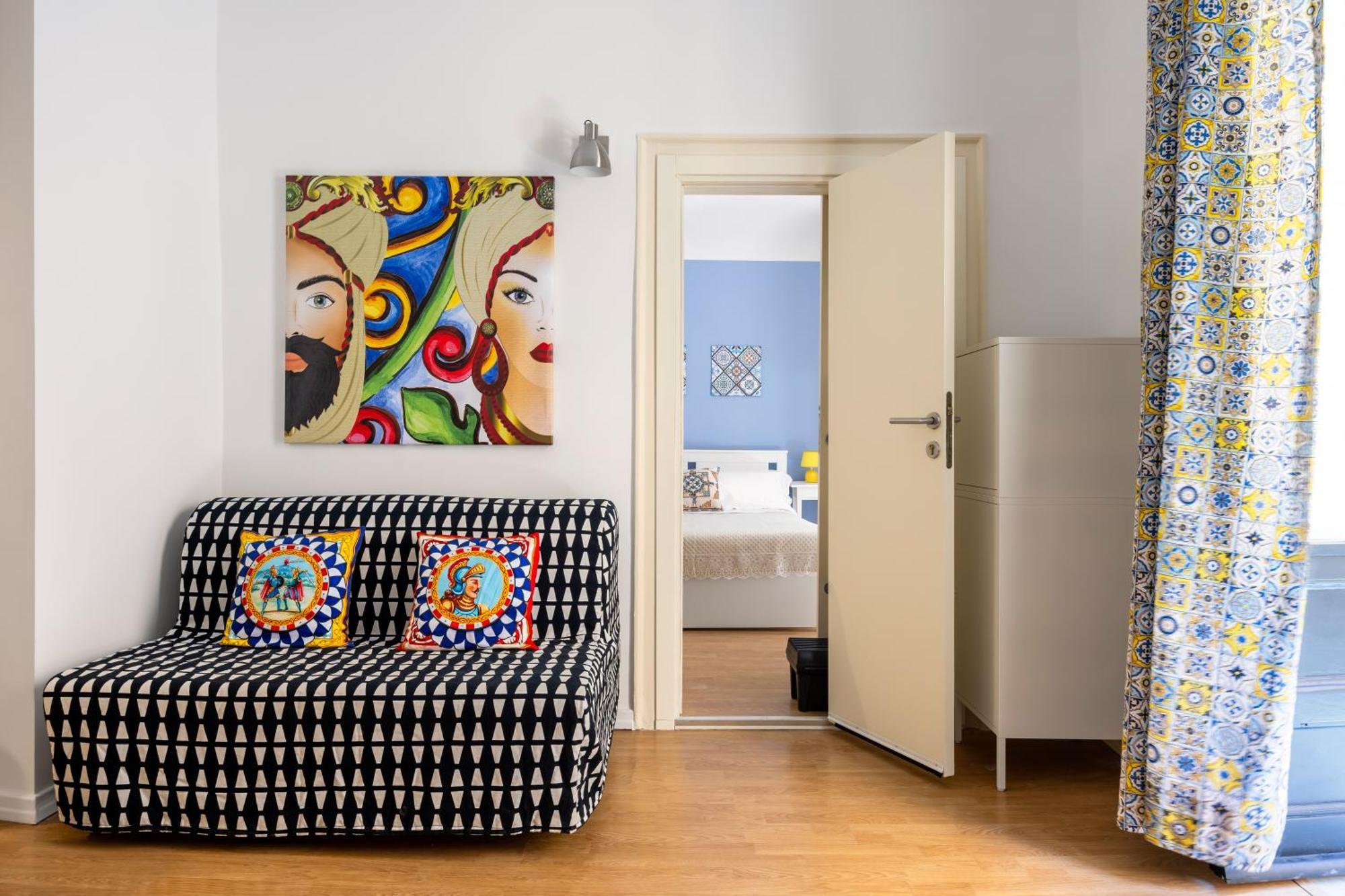 Agata E Rosalia 2 Bedroom Flat At The Quattro Canti Palermo Kültér fotó